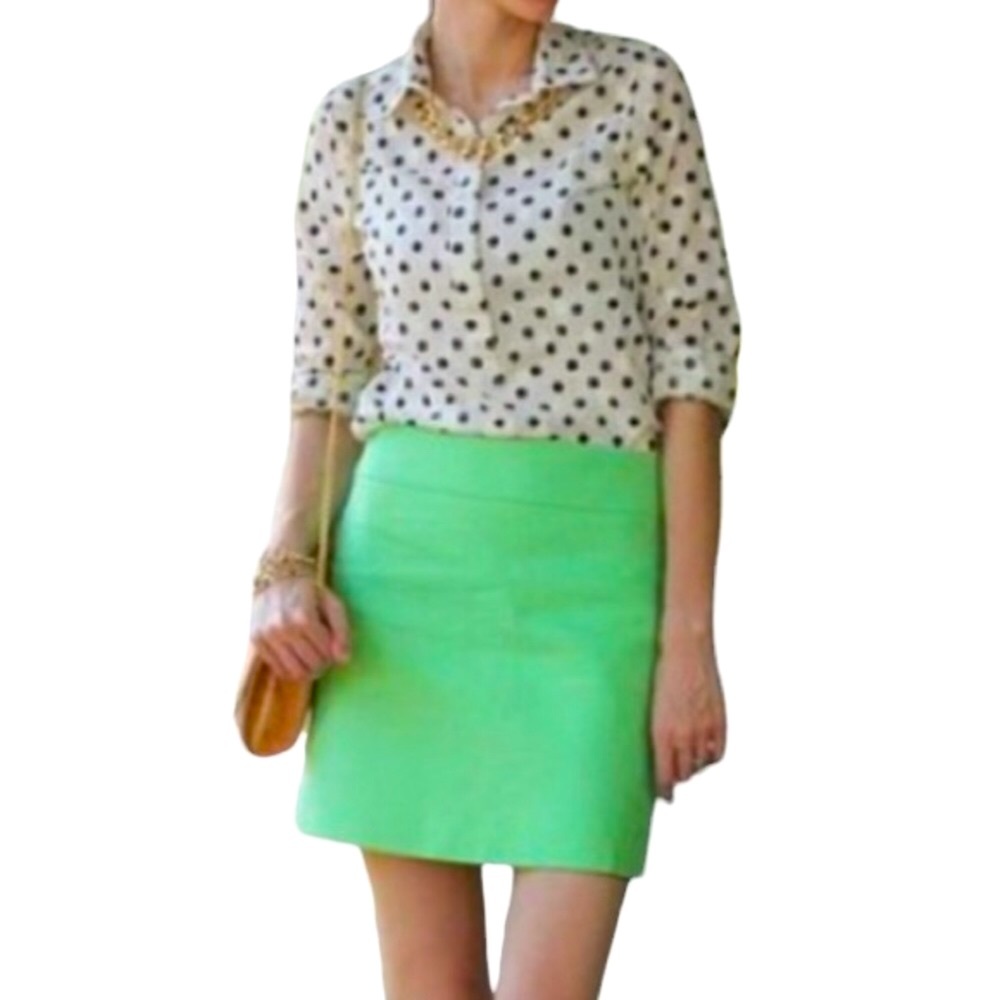 J.CREW mini skirt fitted elegant classy 00